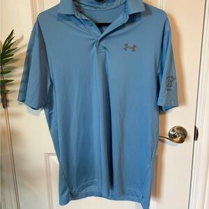 Under Armour Men's Light Blue Polo Shirt
